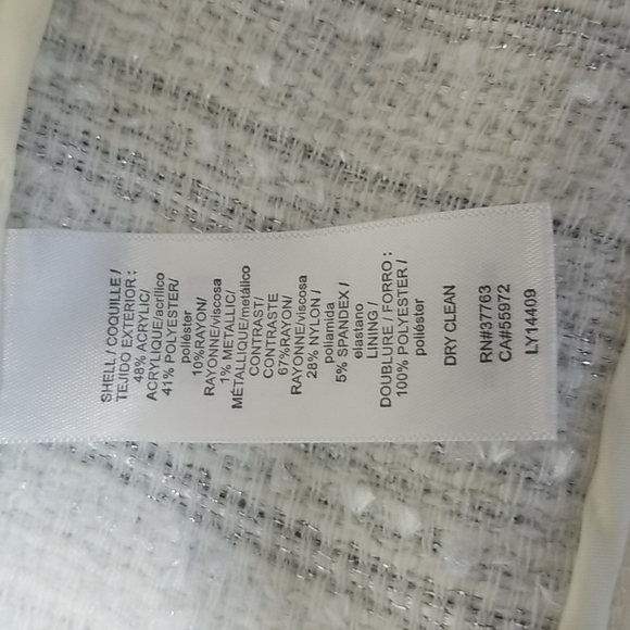 Ivory/Black Spring Coat - Picture 6 of 6